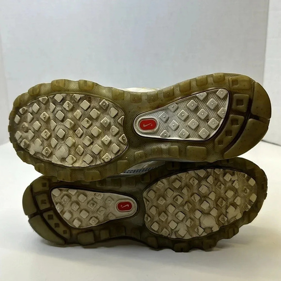 Nike Air Max Sneakers Lace Up Running 2012 Shoes 487679-100 Womens Size 8 - Picture 10 of 11